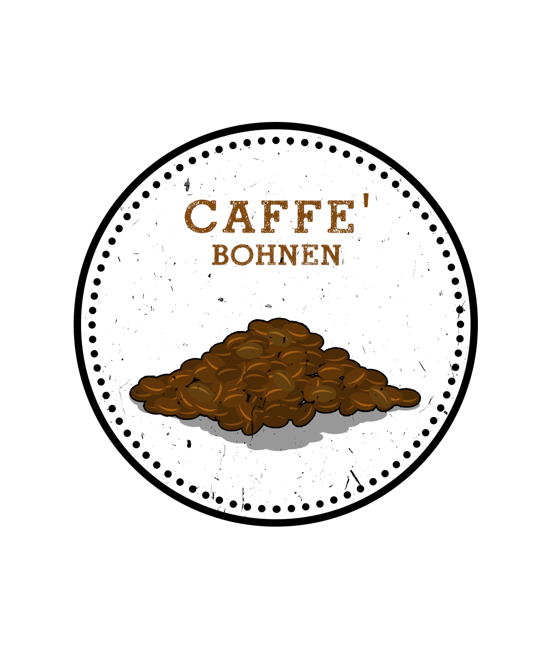 Caffè CREMA BAR, coppolini, 1000g Bohnen