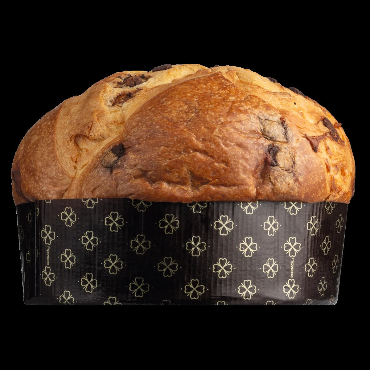 Panettone mit dreierlei Schokoladen