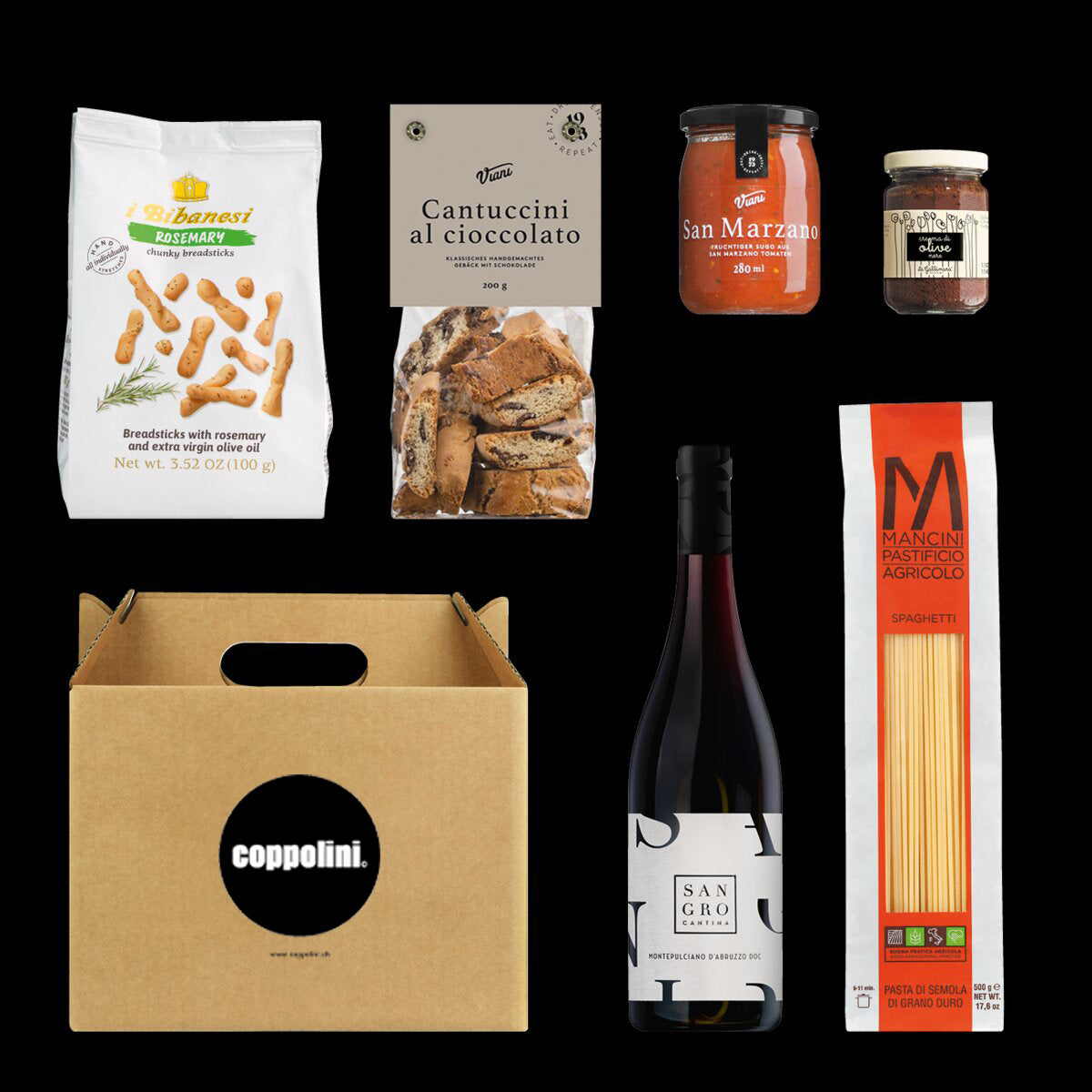 GESCHENKBOX 2 "SPAGHETTI SAN MARZANO"